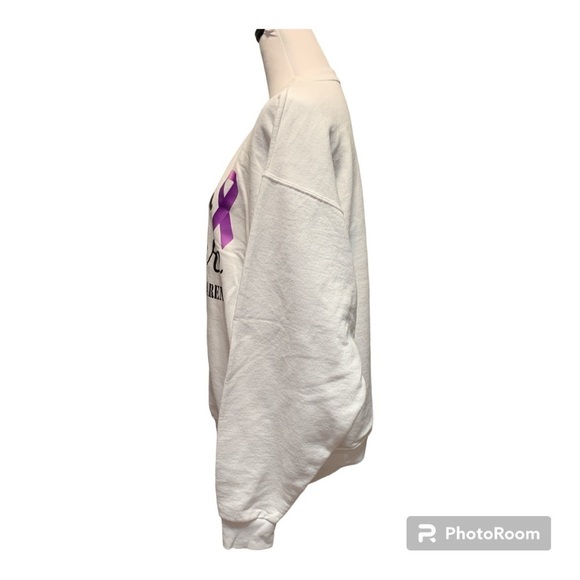 Cancer Awareness Sweatshirt Size XL - Picture 2 of 5